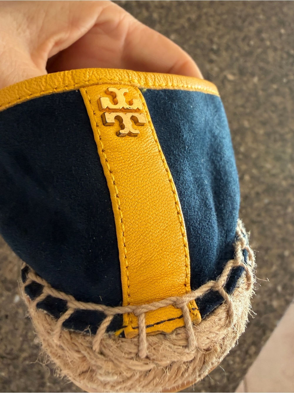Tory Burch Maisie size 10.5 leather Espadrilles - Picture 8 of 8